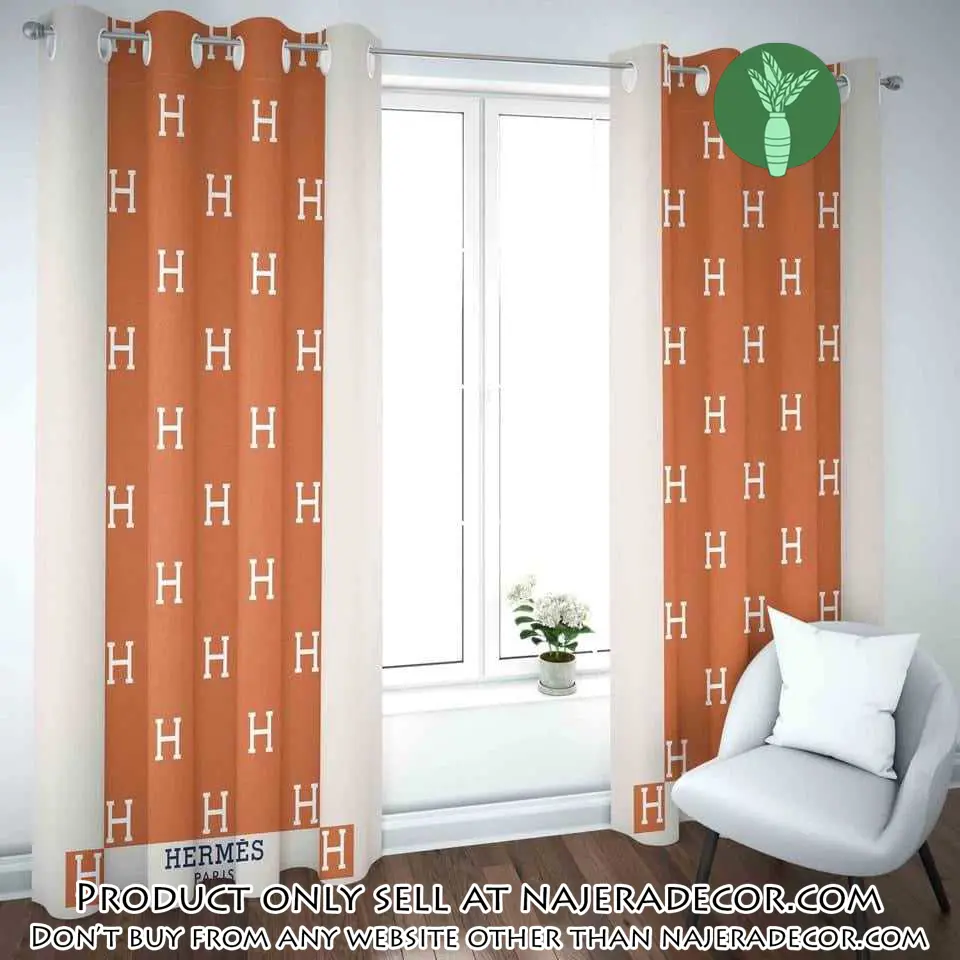 Hermes premium window curtains hot  set wc057 njr3142817